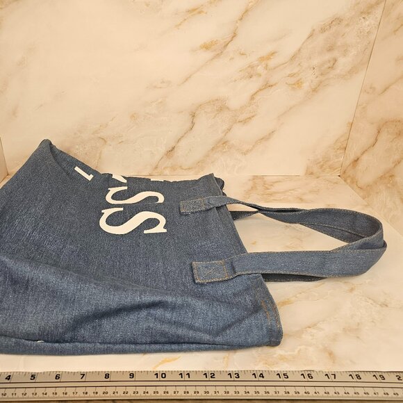 Guess Denim Tote Bag - Picture 6 of 6